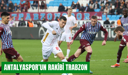 Antalyaspor’un rakibi Trabzon