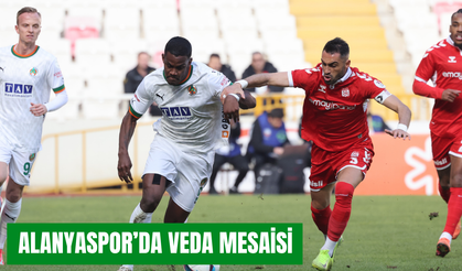Alanyaspor’da veda mesaisi
