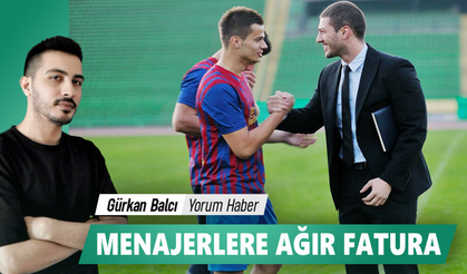 TFF’DEN MENAJERLERE AĞIR FATURA