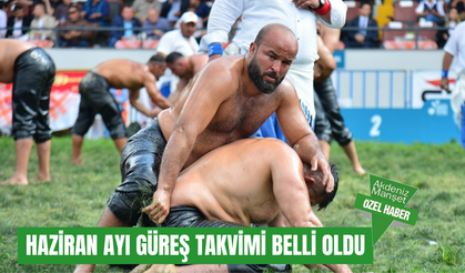 Başpehlivanlar Haziran ayında kıran kırana güreşecek: Güreş takvimi belli oldu