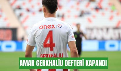 Amar Gerxhaliu defteri kapandı