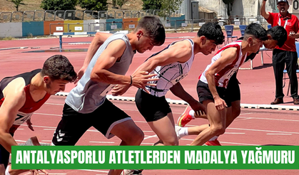 Antalyasporlu atletlerden madalya yağmuru: 3 şehirde 10 derece