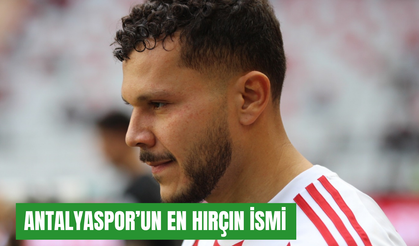 Antalyaspor’un en hırçın ismi