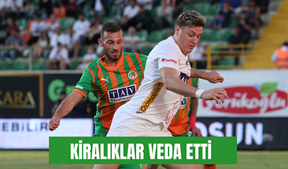 Kiralıklar veda etti