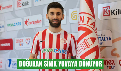 Doğukan Sinik yuvaya dönüyor: Antalyaspor ile 2 yıllık anlaşma