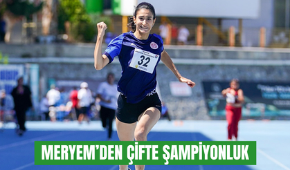 Antalyasporlu Ilgın Meryem’den çifte şampiyonluk