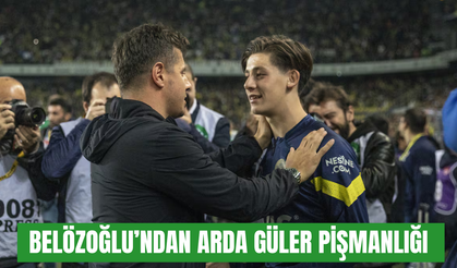 Belözoğlu: Arda Güler’i daha erken oynatabilirdim