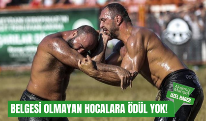 Güreşte usta-çırak geleneğine darbe: Belgesi olmayan hocalara ödül yok!