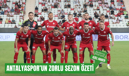 Antalyaspor’un zorlu sezon özeti