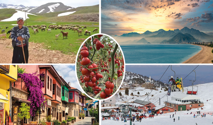 Toroslar’dan sahillere 4 mevsim Antalya
