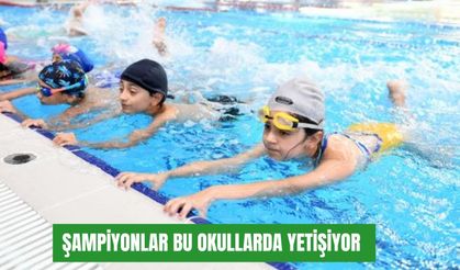 Şampiyonlar bu okullarda yetişiyor