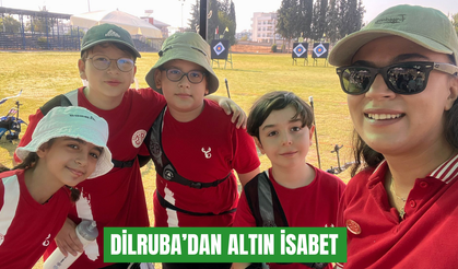 Antalyasporlu Dilruba’dan altın isabet