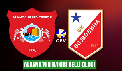 Alanya Belediyespor’un Avrupa’da rakibi belli oldu!