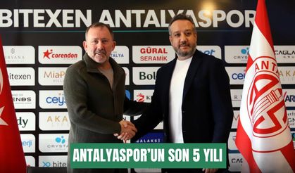Antalyaspor’un son 5 yılı: Değişen teknik adamlar, bitmeyen arayış