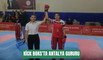 Kick Boks’ta Antalya gururu