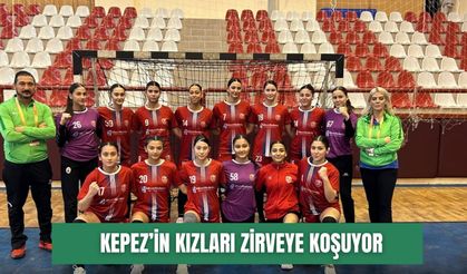 Kepez’in kızları zirveye koşuyor