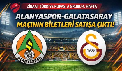 Alanyaspor-Galatasaray maçının biletleri satışa çıktı