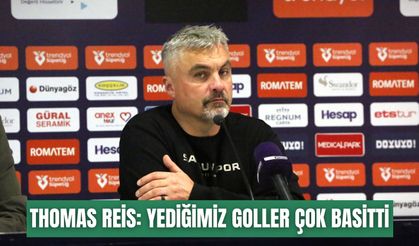 Thomas Reis: Yediğimiz goller çok basitti