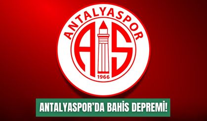 Antalyaspor’da bahis depremi: 8 personel PFDK’ya sevk edildi!