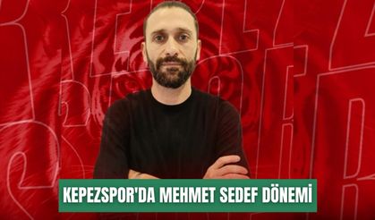 Kepezspor'da Mehmet Sedef dönemi... Bu sezon 4. teknik direktör!