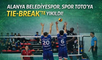 Alanya Belediyespor, Spor Toto’ya Tie-Break'te yıkıldı: Galibiyet hasreti 4 maça çıktı