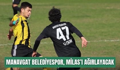 Manavgat Belediyespor, lider Milas’ı ağırlayacak