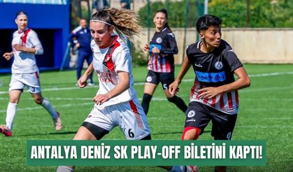 Antalya Deniz SK, Uşak karşısında play-off biletini kaptı!
