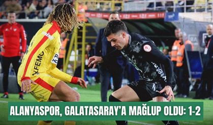 Alanyaspor kupada Galatasaray’a mağlup oldu: 1-2