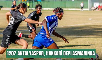 1207 Antalyaspor, Süper Lig’de Hakkarigücü’ne konuk olacak