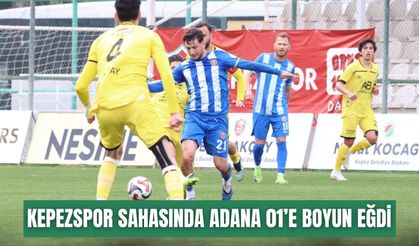 Kepezspor sahasında Adana 01’e boyun eğdi: 1-3