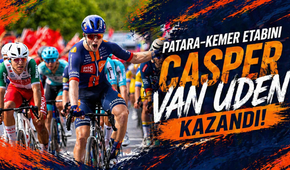 61. Cumhurbaşkanlığı Bisiklet Turu’nda Patara–Kemer etabını Casper Van Uden kazandı