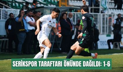 Serikspor taraftarı önünde dağıldı: Vanspor FK 6 golle kazandı