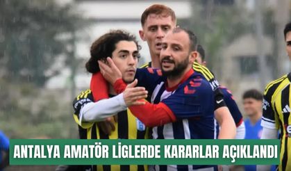 Amatör liglerde kararlar açıklandı: Sahaya çıkmayan da var, kaçak oyuncu oynatan da!