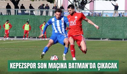 Kepezspor 2. Lig'deki son maçına Batman'da çıkacak