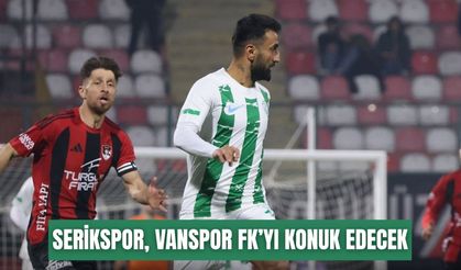 Serikspor, Vanspor FK’yı konuk edecek