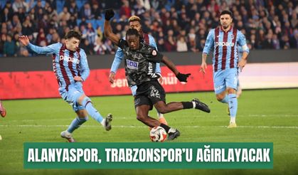Alanyaspor, Süper Lig’de Trabzonspor’u ağırlayacak