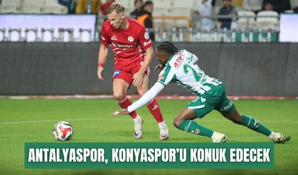 Antalyaspor, Süper Lig’de Konyaspor’u konuk edecek