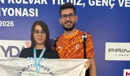 Genç sporcu iki branşta Türkiye şampiyonu oldu
