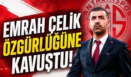 Emrah Çelik özgürlüğüne kavuştu!