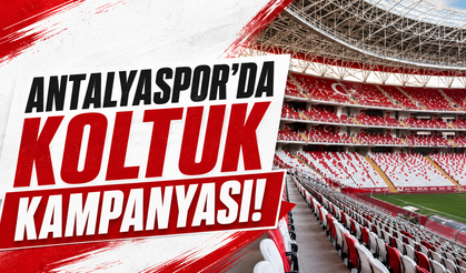Antalyaspor'da koltuk kampanyası başladı! İlk destek 5 milyon TL