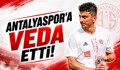 Soner Dikmen, Antalyaspor’a veda etti!