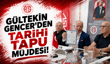 Gültekin Gencer’den tarihi tapu müjdesi:  60 yıllık sorun artık çözüldü!