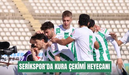 Serikspor’da kura çekimi heyecanı