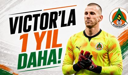 Alanyaspor'da Paulo Victor'la 1 yıl daha!