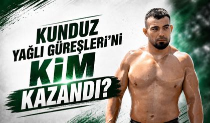 Samsun 20. Vezirköprü Belediyesi Kunduz Yağlı Güreşleri’ni kim kazandı?