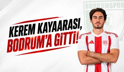 Kerem Kayaarası’nın yeni adresi Bodrum FK oldu!