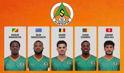 Alanyaspor'da 5 futbolcuya milli davet! İşte o isimler