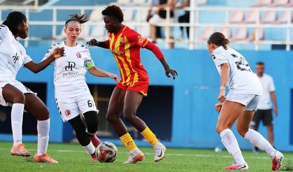 1207 Antalyaspor ile Kayseri Kadın FK 1-1 berabere kaldı