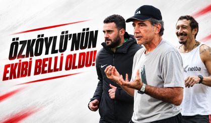 Osman Özköylü’nün ekibi belli oldu! İşte Antalyaspor’un yeni hocasının antrenörleri...