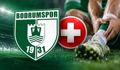 Antalyaspor'un rakibi Bodrum FK'da sakatlık sıkıntısı! 5 futbolcunun durumu belli oldu